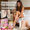 Powerful Hair Removal Cream, One Application and One Wipe, Easy Hair Removal, No Black Spots, a Must for Home Use
