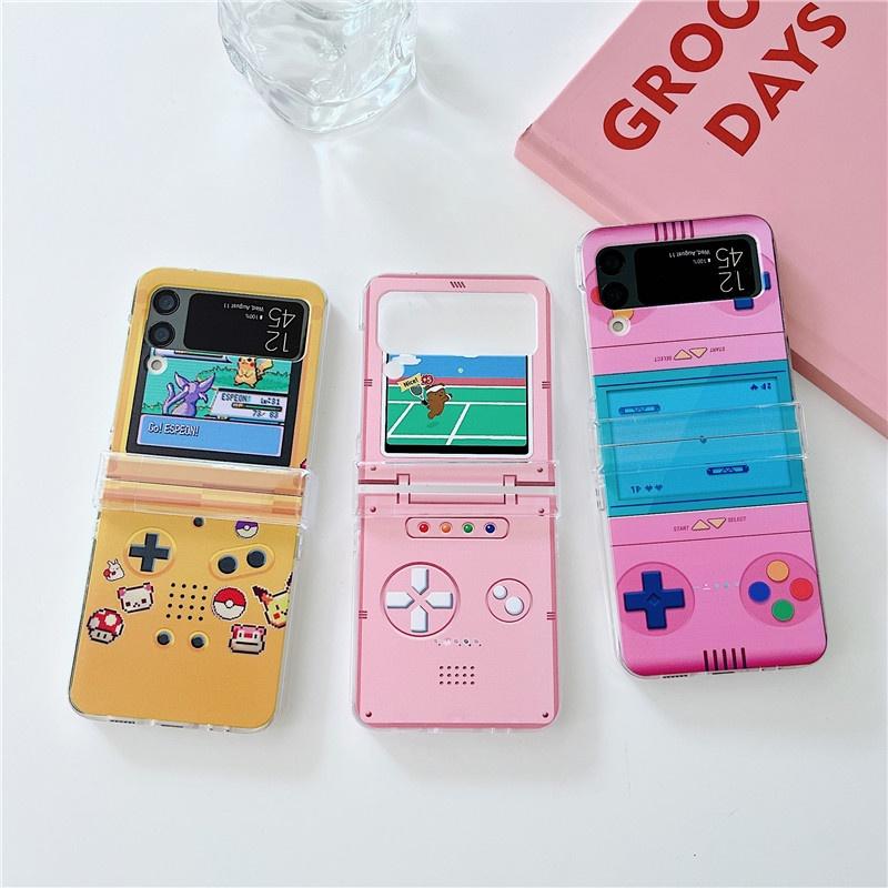 Buy Funny game console Phone Case For Samsung Galaxy Z Flip 4 3 5G