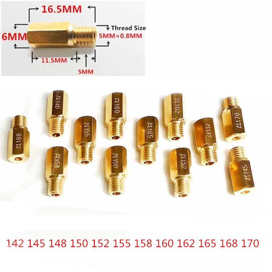 

Motorcycle carburetor main injectors Nozzle For PWK FCR OKO KOSO Keihin 12pc