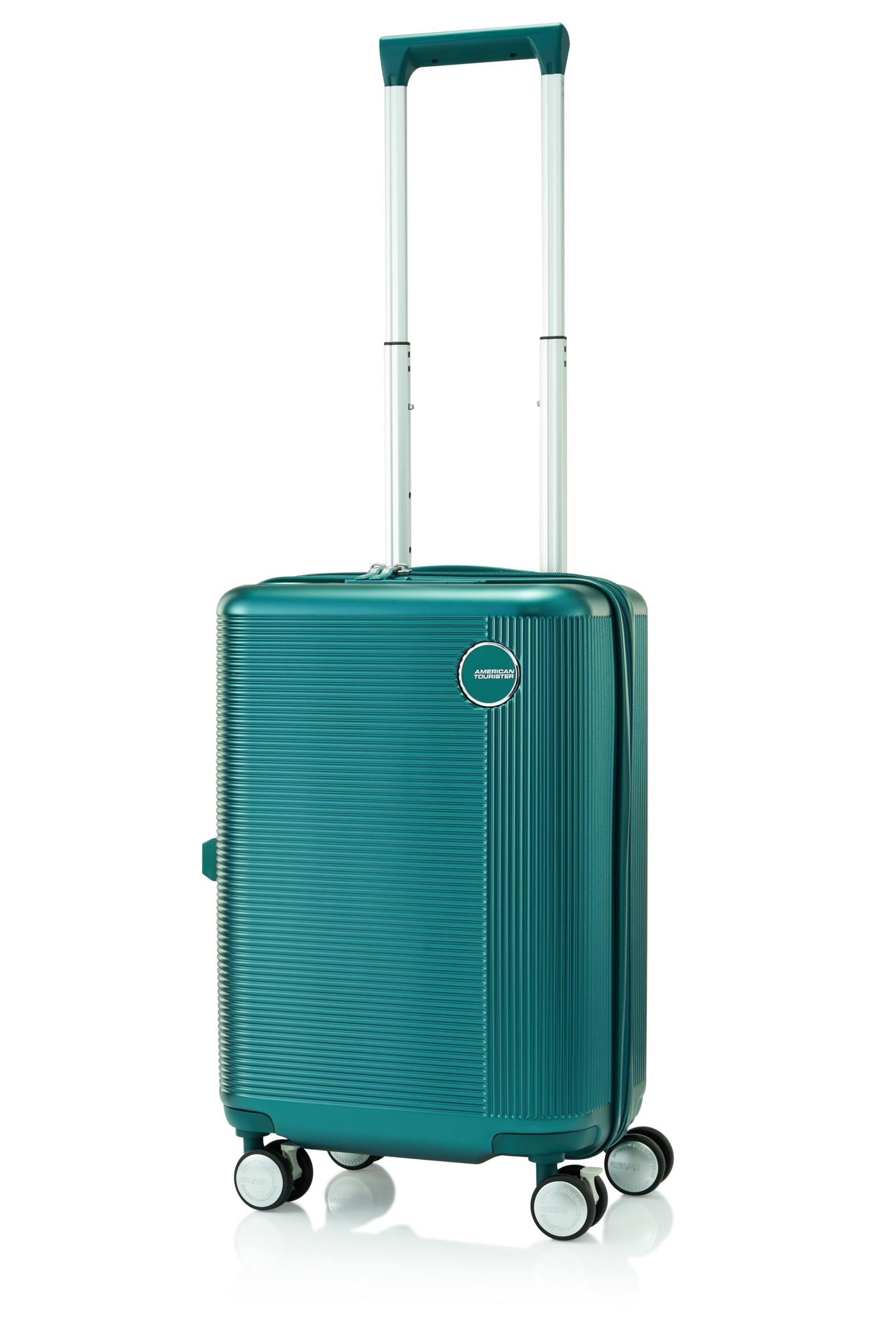 

Валіза Кейс Gemina Pro Spinner 55 S Дозволений розмір Lightweight Large Capacity TSA Lock 35L 55cm Evergreen [American Tourister] Ручна поклажа 2,9 кг