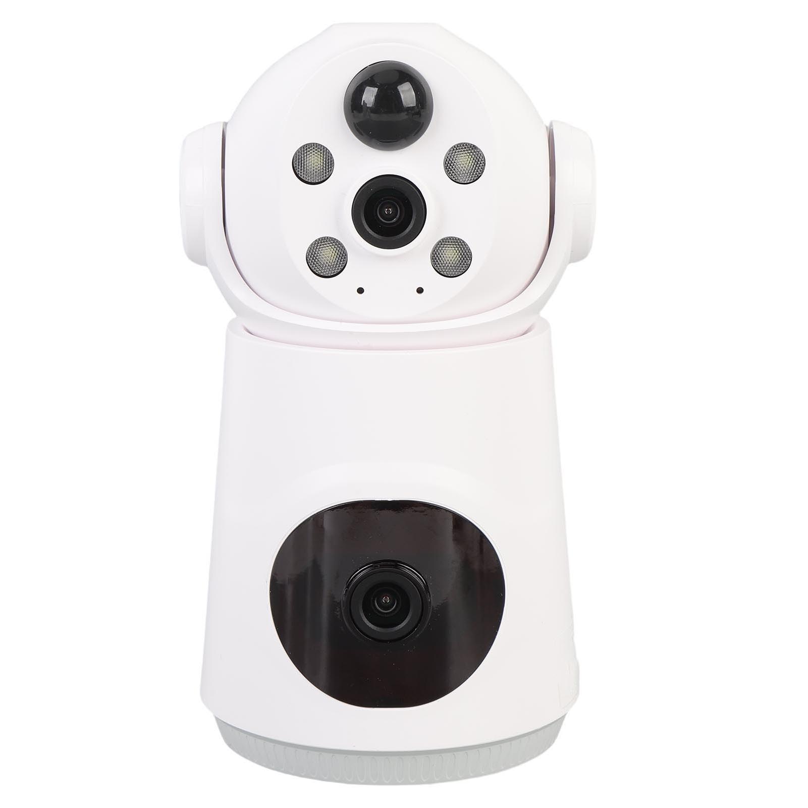 

Security Camera Wireless WiFi 360 degrees Rotating Motion Detection Double Lens Camera for Indoor Outdoor