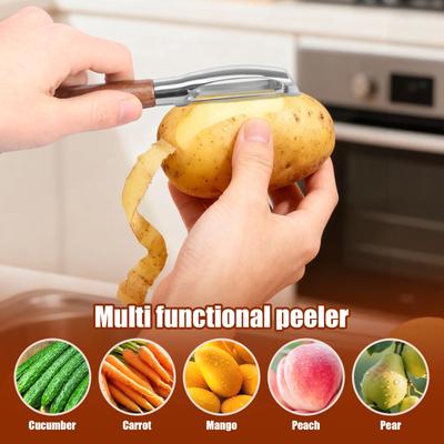 Stainless Steel Vegetable Peeler Potato Peeler Multifunctional Carrot Grater Fruit Tools Kitchen Accessories Kitchen Gadgets
