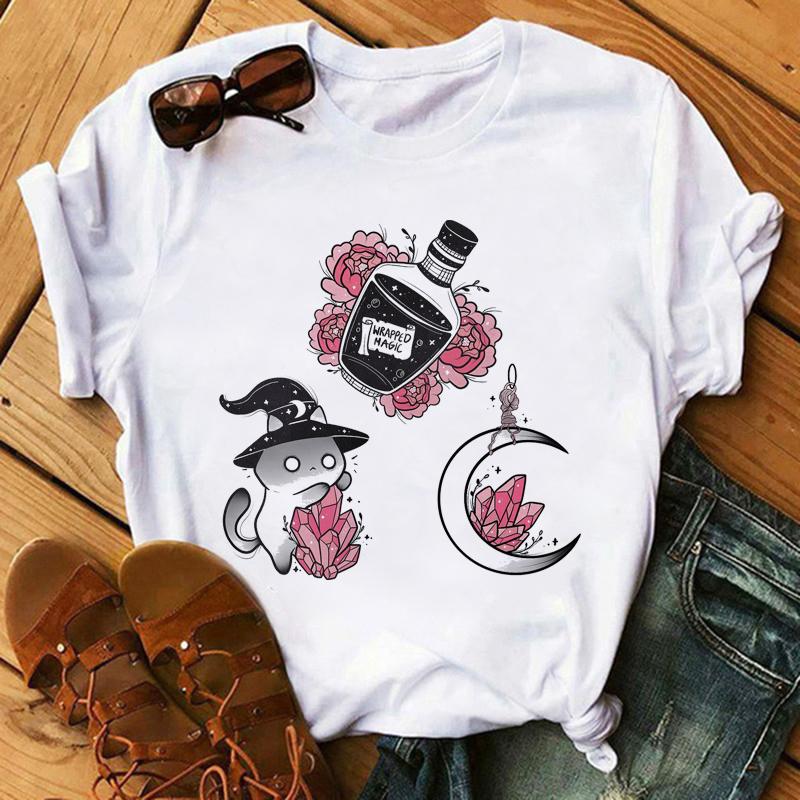 Tricou Satan Demon Moarte înfricoșător Tricou cu imprimeu cu demoni pentru femei Tricou cu desene animate Grim Reaper Baphomet