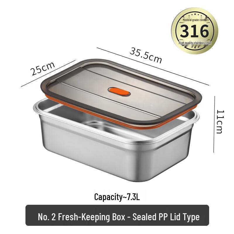 ZISIZ 316 Stainless Steel Food Container