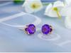 E0110 Korean Style Creative Imitation Zircon Stud Earrings for Women