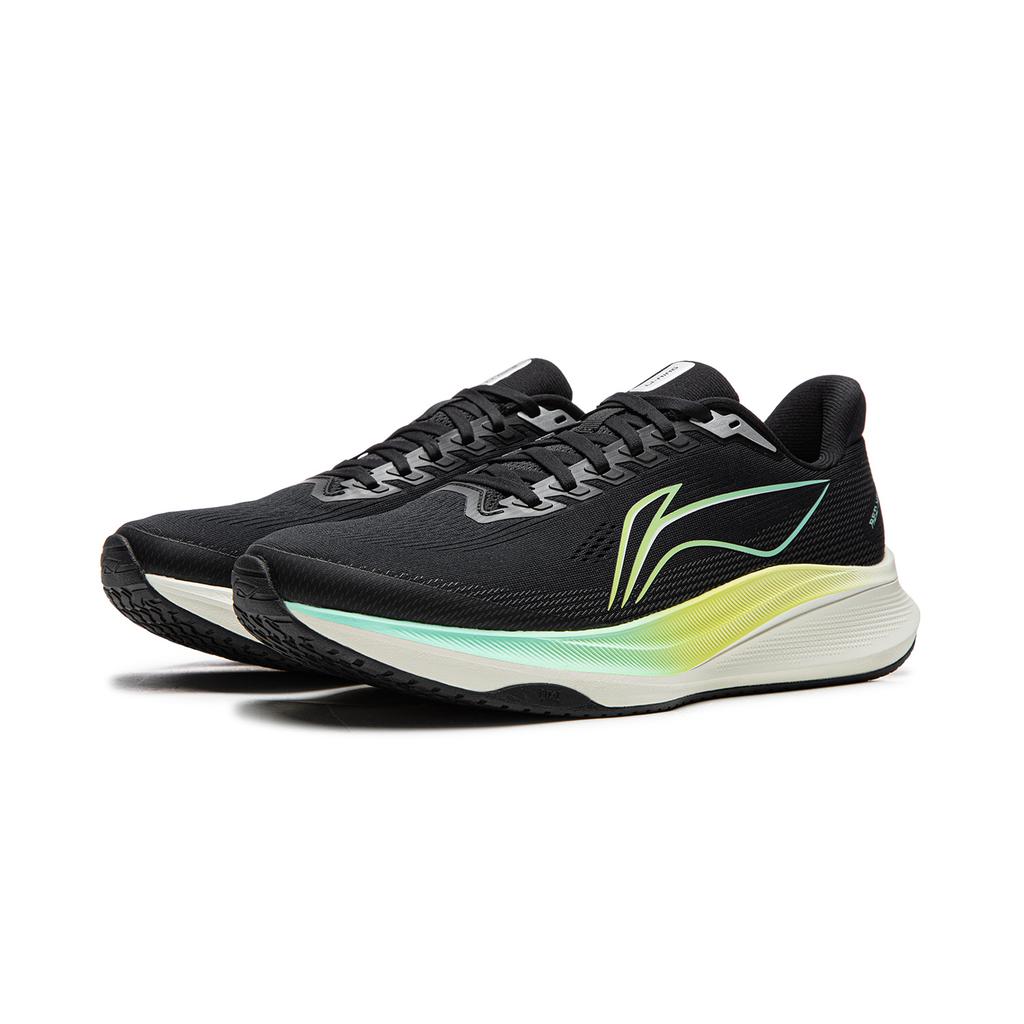 Li Ning Red Rabbit 9 Sports Comfortable Shock Absorption Wear-Resistant Low-Top Casual Running Shoes Men sneakers Black ARPW003-22