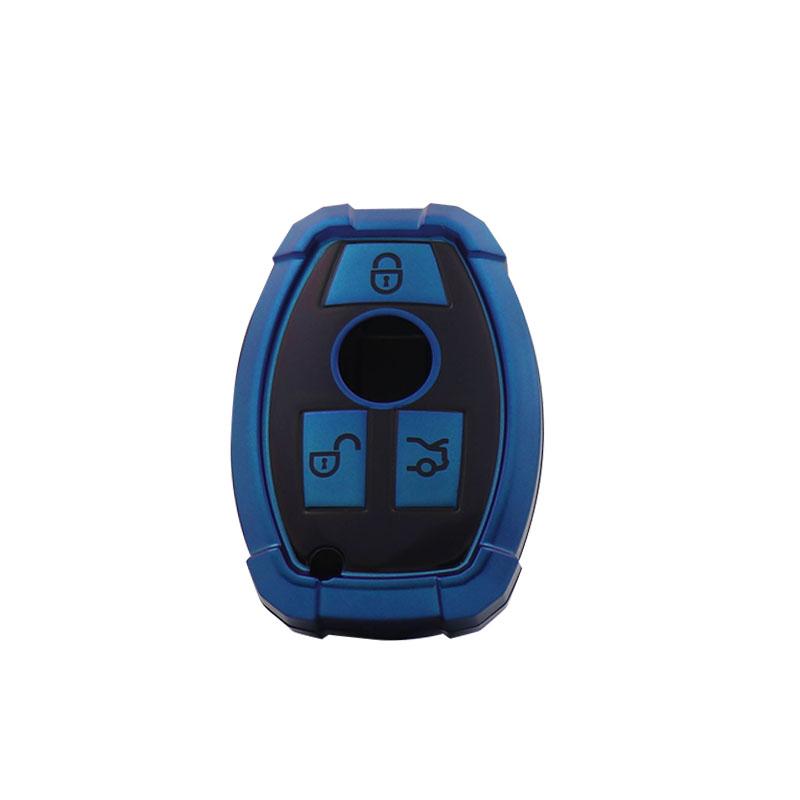 

Чехол-брелок из ТПУ для ключа от автомобиля Mecha Key Fob Для W204 W463 W176 W251 W205 Защитный Держатель blue
