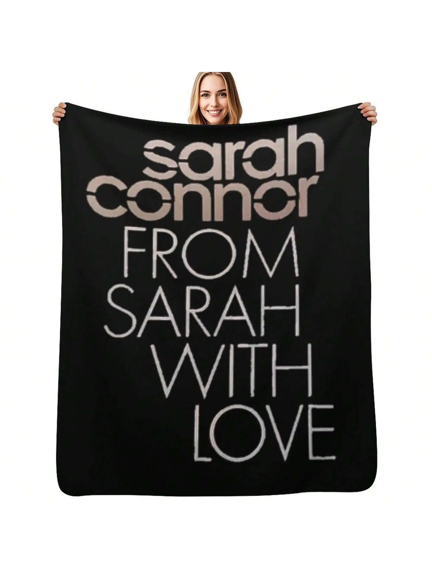 Sarah Connor Classic T-Shirts Throw Blanket Christmas Decoration Hairys Warm For Winter For Winter Blanket S