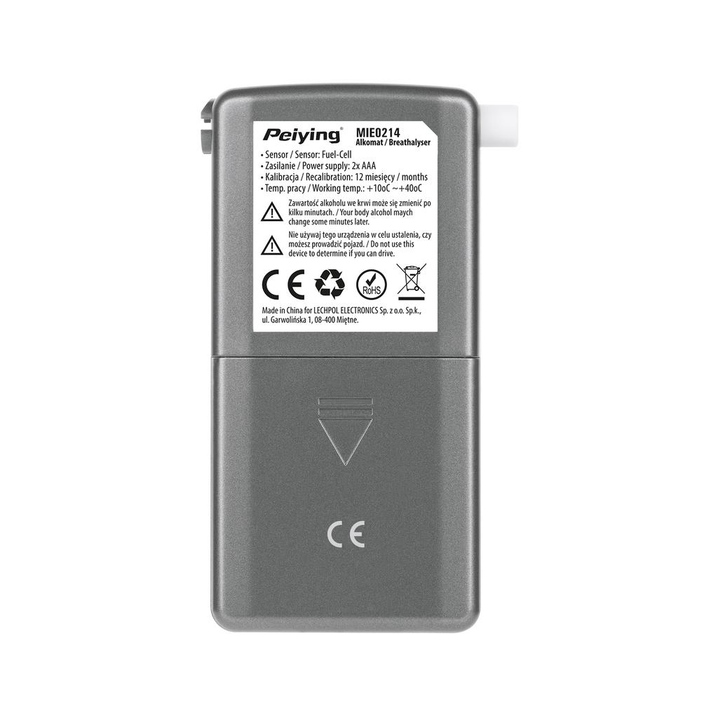 Peiying breathalyzer mouthpieces case calibration 24m