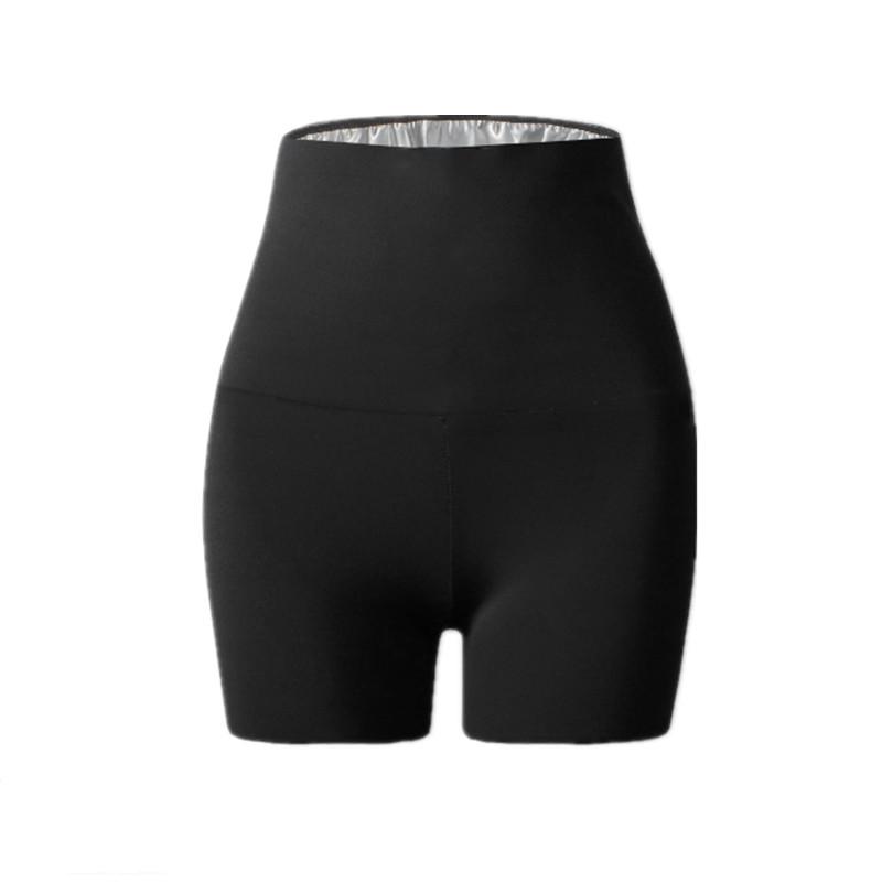 

Новейшие женские потливые эластичные талии, тренажер для живота, фитнес-леггинсы, шорты 3XL чёрный