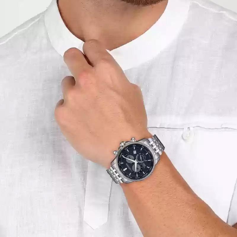 CITIZEN Ecology Drive Collection Solar Movement Stainless Steel Strap Watch 41mm Men's Watches BL8150-86L