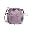 Trendy New Fashion Ins Casual Simple and Lightweight Drawstring Bucket Bag Commuting Versatile Sports Travel Messenger Bag