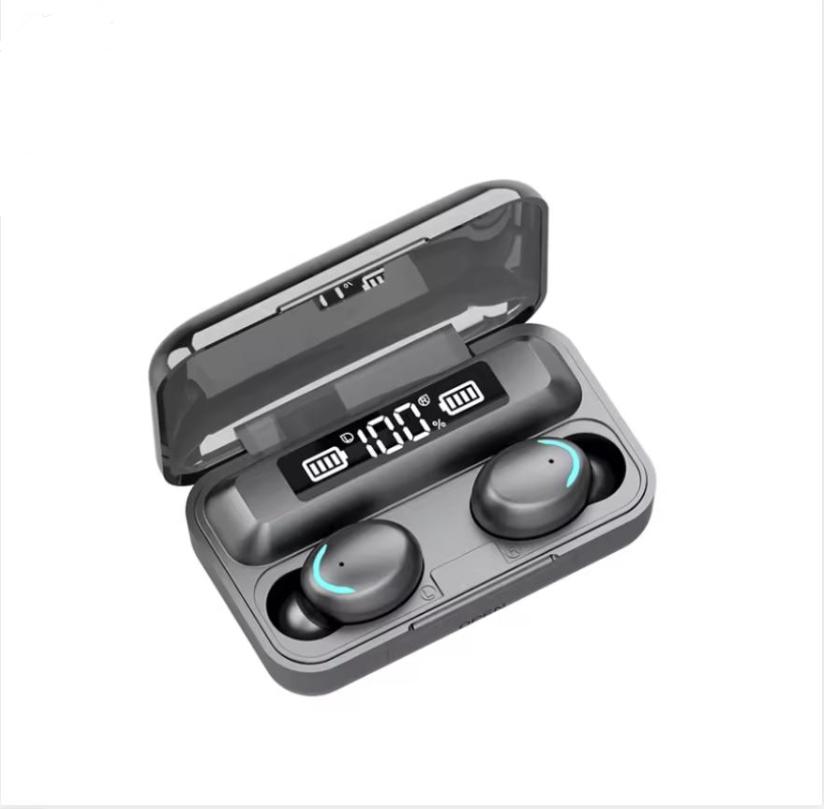 Wireless 5.0 Earphones LED Dislpaly TWS Wireless Bluetooth Headset Waterproof Noise Reduction Bluetooth Headphones for Phone