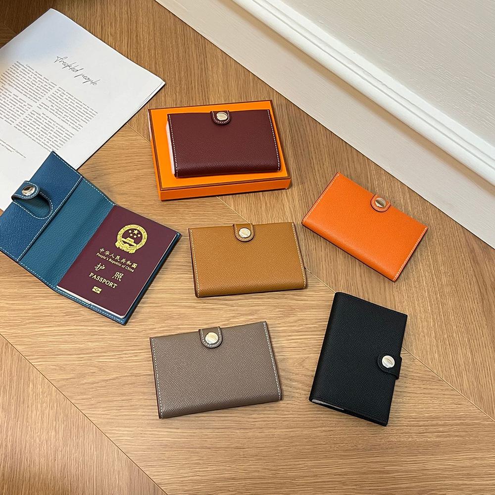 Reise-Passhülle aus strukturiertem Echtleder, hohe Qualität, erste Schicht Rindsleder, Passetui, Markenstil, Ausweishalter, Führerscheinorganisator