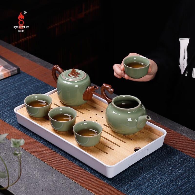 

Bafangli Dragon Travels the World 7-Piece Tea Set