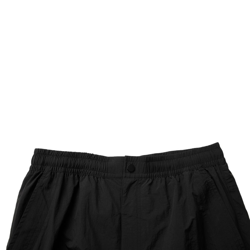 Li Ning Basketball Series Solid Color Comfortable Versatile Simple Casual Pants Men Bottoms Black AYKV791-3