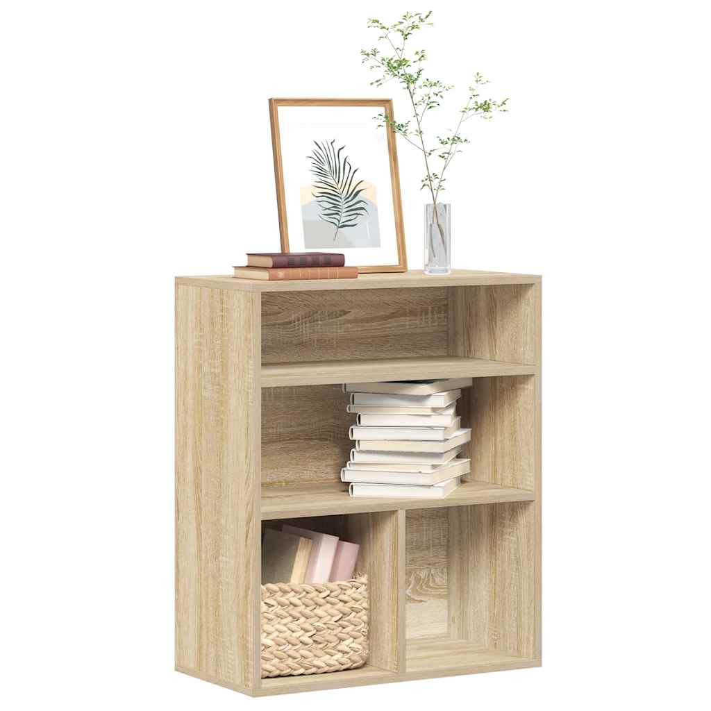 Vidaxl Estante de Livros, Carvalho Sonoma, Material à Base de Madeira