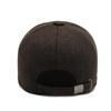 Hat Men's Autumn and Winter Old Man Warm Ear Protector Baseball Cap Winter Simple and Versatile Grandpa Cap