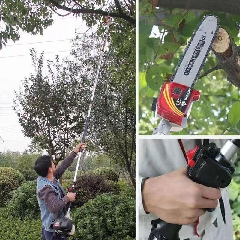 Qinyan Gas-Powered High Branch Pruning Saw CN plug (adapter included)