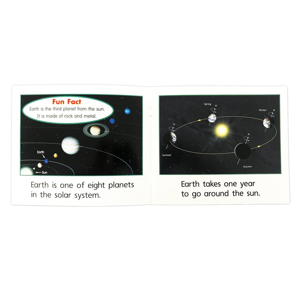 Scholastic Time-To-Discover Collection: Solar System, 6-Book Set with CD