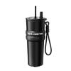 316 Stainless Steel Insulated Travel Mug - Large Capacity Straw Cup for Men & Women