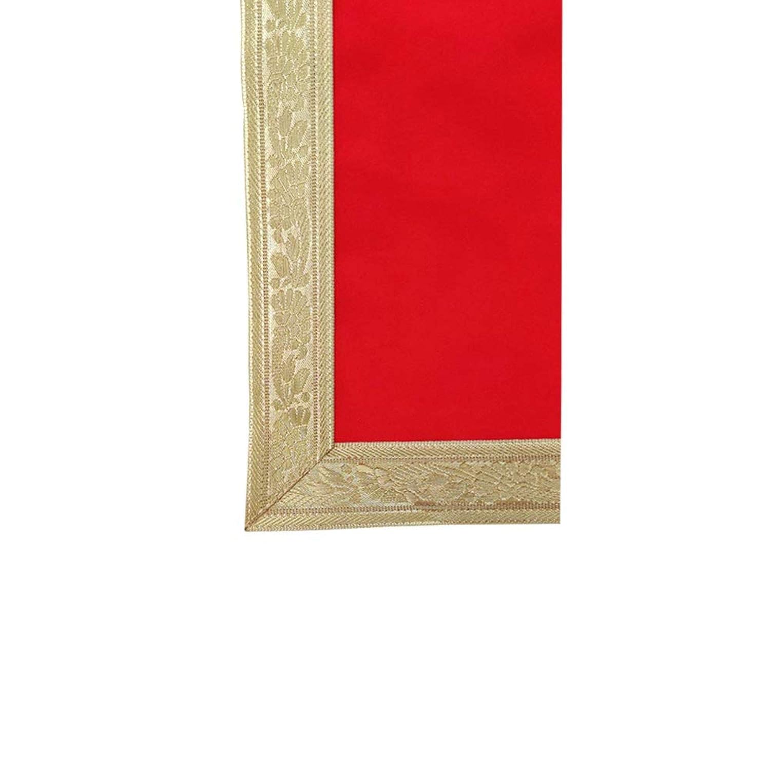 @ Red Velvet Aasan Cloth For Mandir & Pooja UKZQ373 50%off