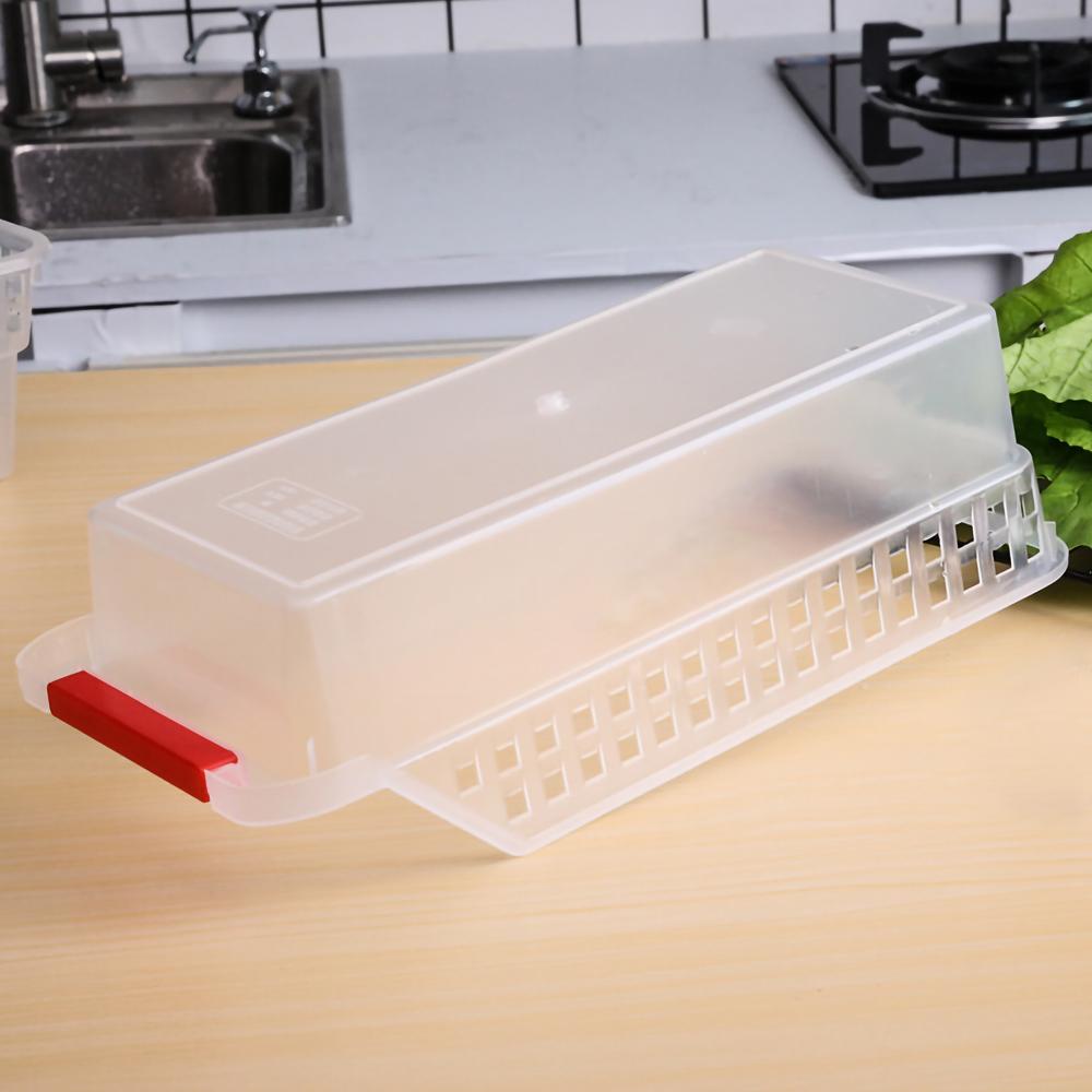 

2 шт. пластиковая корзина для хранения на холодильнике в японском стиле разноцветный