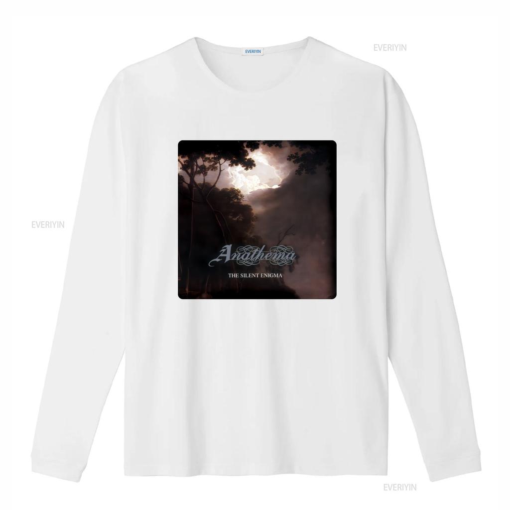 Neues DTG T-Shirt ANATHEMA das stille Rätsel Mystische Waldszene Design vintage Gewaschen Herren Streetwear Stilvoll Atmungsaktiv