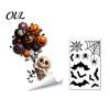 Decorative Window Film Halloween Ghost Glass Sticker, Cartoon Static Cling for Decals Parties, Waterproof Decoration Decal Home Office Seasonal Party