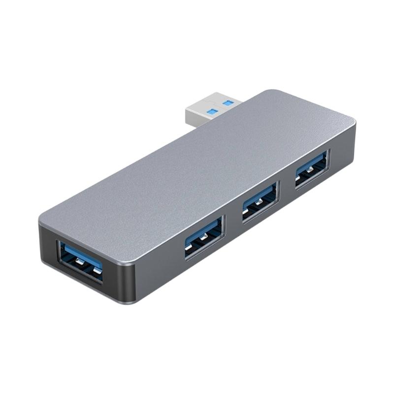 

USB3.0 Splitter With 4 Port Fast 5Gbps Transmission And Metal Extension Adapters For Work Travel