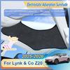 Car Roof Sunshade Fit For Lynk & Co Z20 E335 Accessories 2025 2026 Electrostatic Adsorption Sunroof Sunshade Skylight Shading