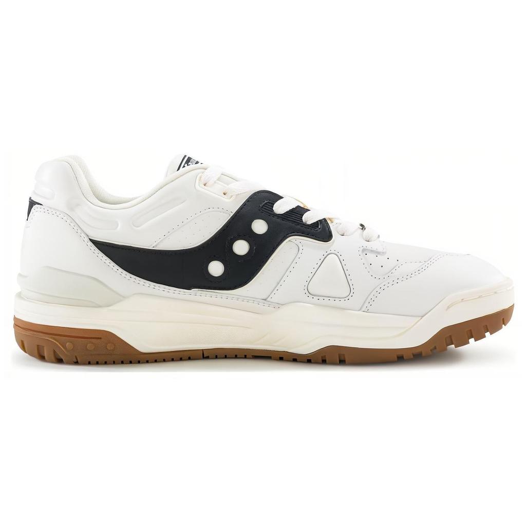 SAUCONY Cross 90 Comfortable Versatile Non-Slip Wear-Resistant Low-Top Sneakers Unisex Sneakers Beige Black S79035-23