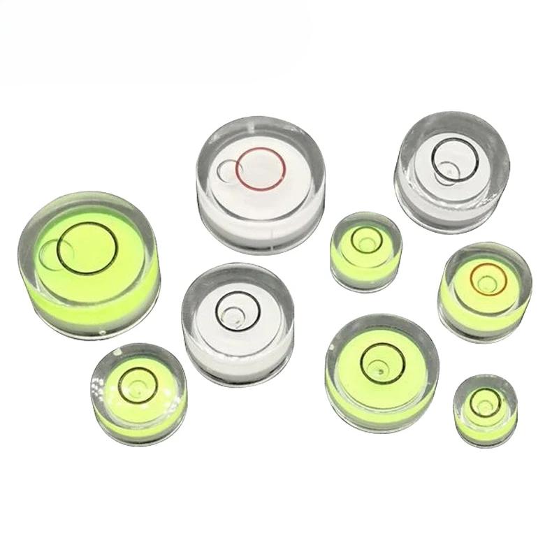 Mini Präzisions-Wasserwaage Blase Grün nivel de bolha livella mit Montagelöchern Hochpräzise Messung Horizontale DIY Home