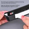 Rear Charging Port USB Cover for Tesla Model Y Juniper 2025 Model 3 Highland 2024 Anti-blocking Protection Interior Accessories