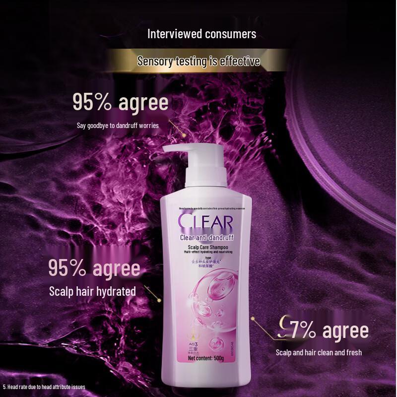 Clear Women's Hydrating Anti-Dandruff Shampoo Set