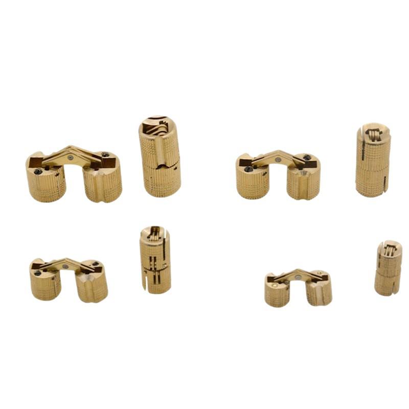 Copper Concealed Butt Hinge for Jewelry and Decorative Boxes