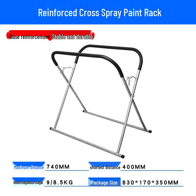 Multi-function Rotating Spray Booth Rack for Car Bumper and Sheet Metal Painting