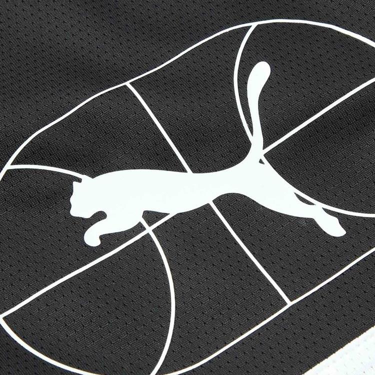 PUMA SHORT JUNIOR VARSITY Basketball Shorts Men's Black 01 633076-01