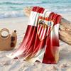 Sevilla FC Print Microvezel Strandlaken Sneldrogend Absorberend Grote Handdoek Voor Strand Zwemmen Reizen