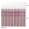 1PC Crochet Hook Mix 0.5mm-2.7mm Small Size Yarn Weave Knitting Embroidery Needles For Lace Dolls DIY Sewing Tools 16 Sizes Hook
