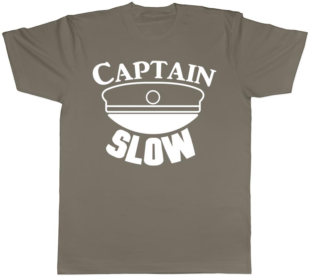 Captain Slow Funny Unisexs Unisexs Ladies Unisex TShirt
