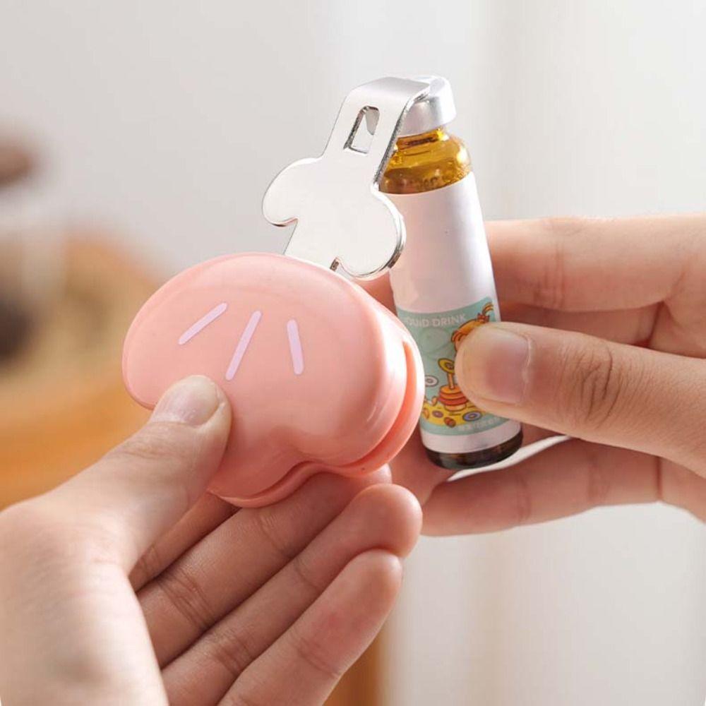 2pcs Flower Shape Magnets Bottle Opener Multifunctional Refrigerator Corkscrew  Bar Use