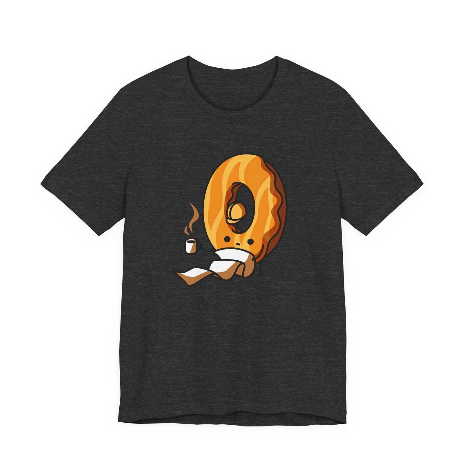 Cute Donut in Construction Shirt - Hard Hat Shirt - Donut Shirt S