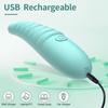 Liquid Silicone Vibrator Nipple Clitoris G-Spot Anal Stimulator Massager Electric Masturbator Adult Sex Toy For Women For Couple
