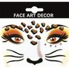 Cartoon Face Stickers Glitter Face Art Decor Glitter Makeup Stickers  Theater Gifts Birthday Party