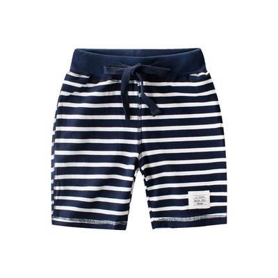 27Kids Korean Style Boys' Mid-Length Striped Summer Pants - New Arrival Baby Five-Point Pants