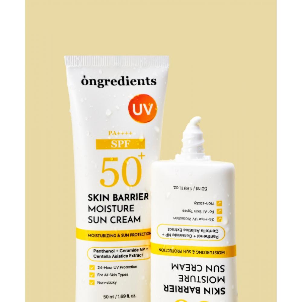 Ongredients Skin Barrier Hydrating Suncream 50ml