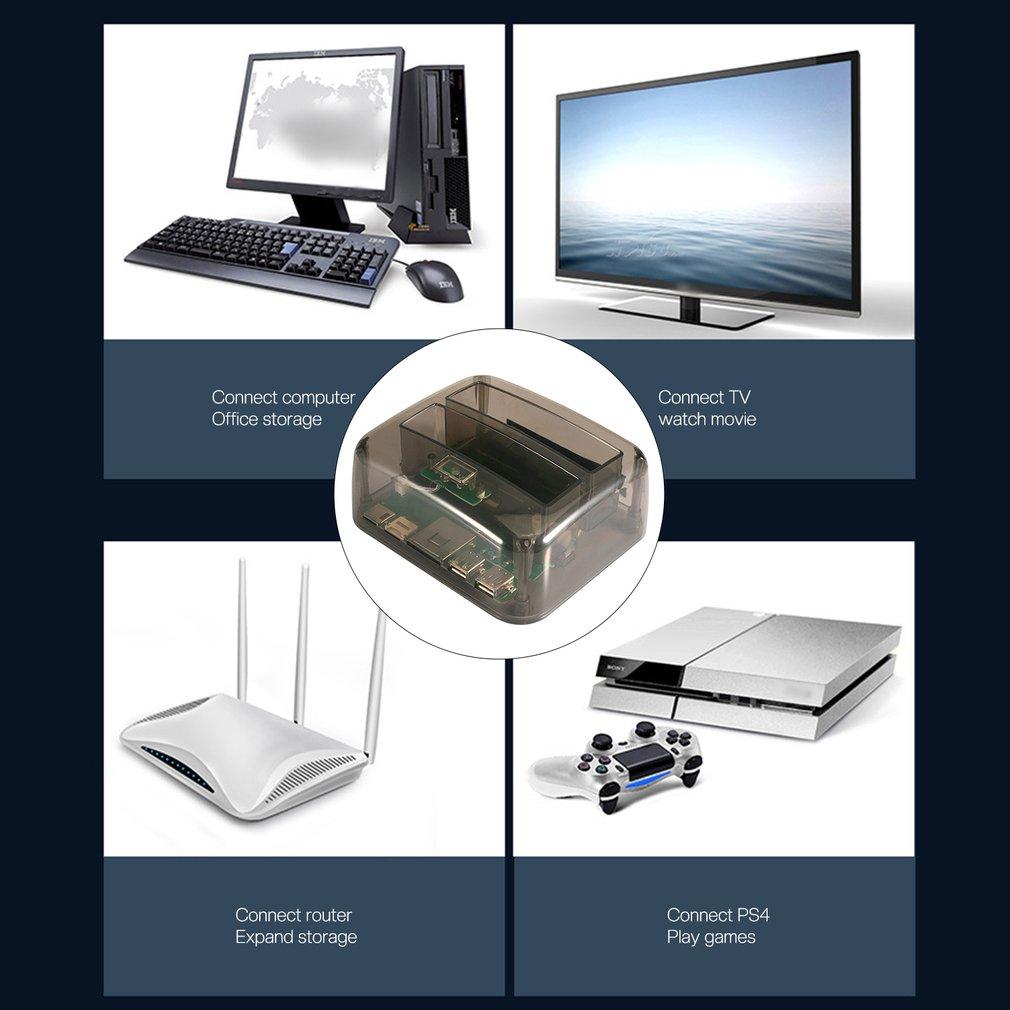 2.5inch/3.5inch USB 3.0 to SATA/IDE Hard Disk Base for HDD Enclosure M2 TF SD Slot Hard Drive Docking Station For TV Laptop