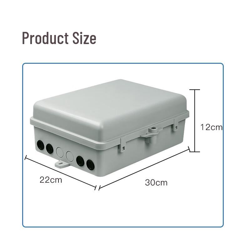 Outdoor Waterproof Fiber Optic Splice Closure Box
