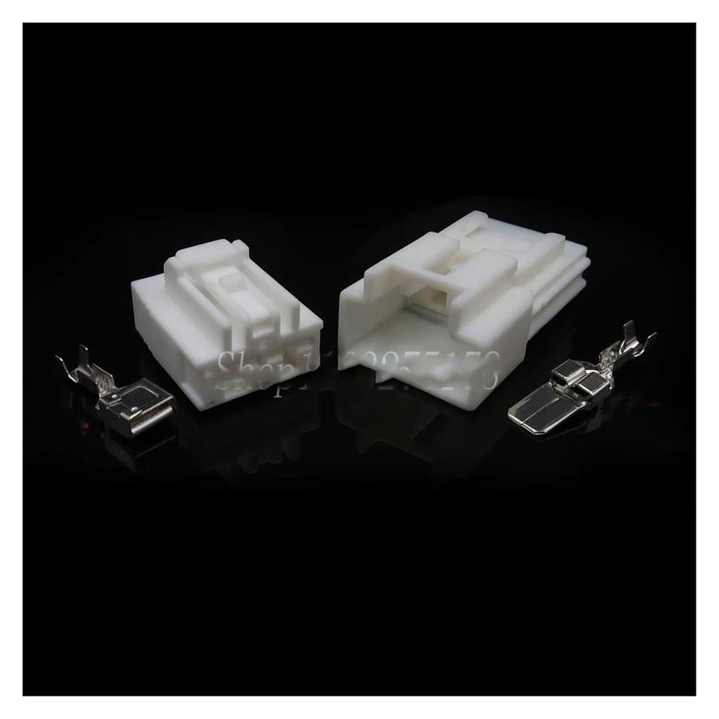 1 Set 2-pin 6098-1278 6098-1104 Automotive Male Plug Female Connector Adapter Connector(1 Set Female)